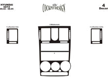 Dashboard Trim Covers (2002-2005) for Hyundai Getz 2002- - image 1