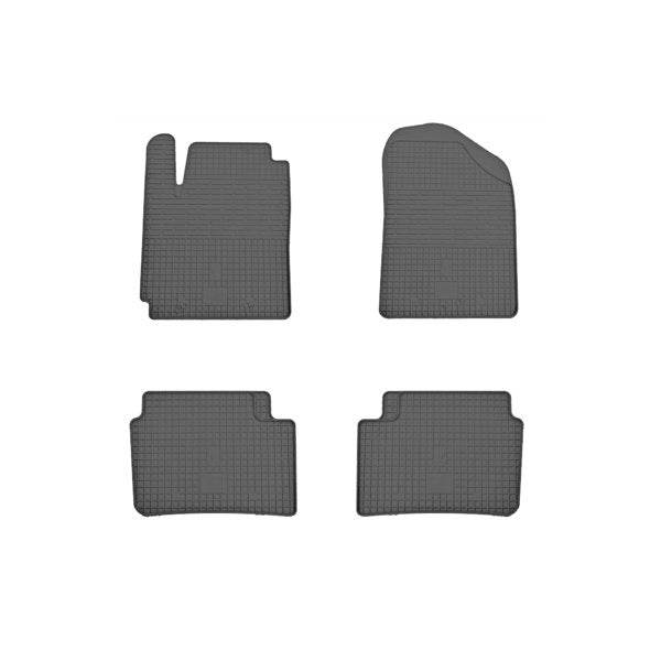 Rubber mats (4 pcs, Stingray Premium) for Hyundai I-10 2008-2013 - Reelken Auto