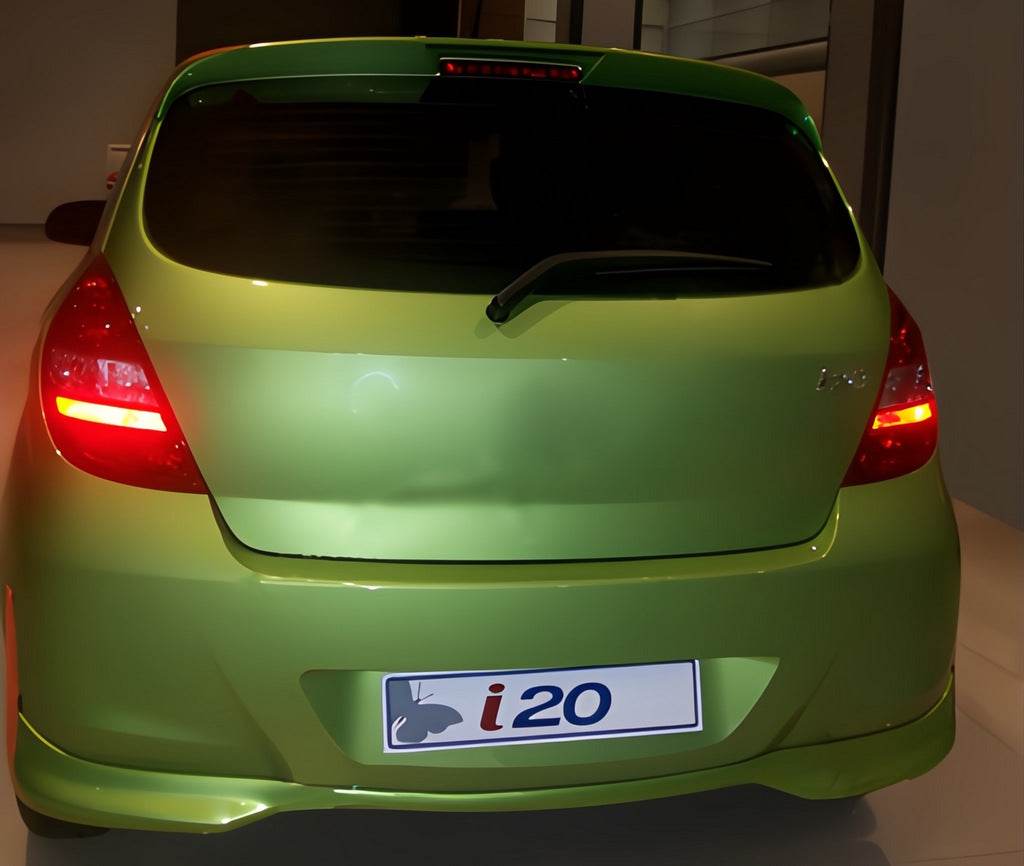 The rear lower skirt (for painting) for Hyundai I-20 2008-2012 - Reelken Auto