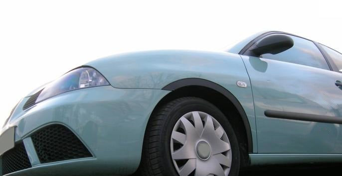 Fender trims (4 pcs, black) for Seat Ibiza 2002-2009 - image 1