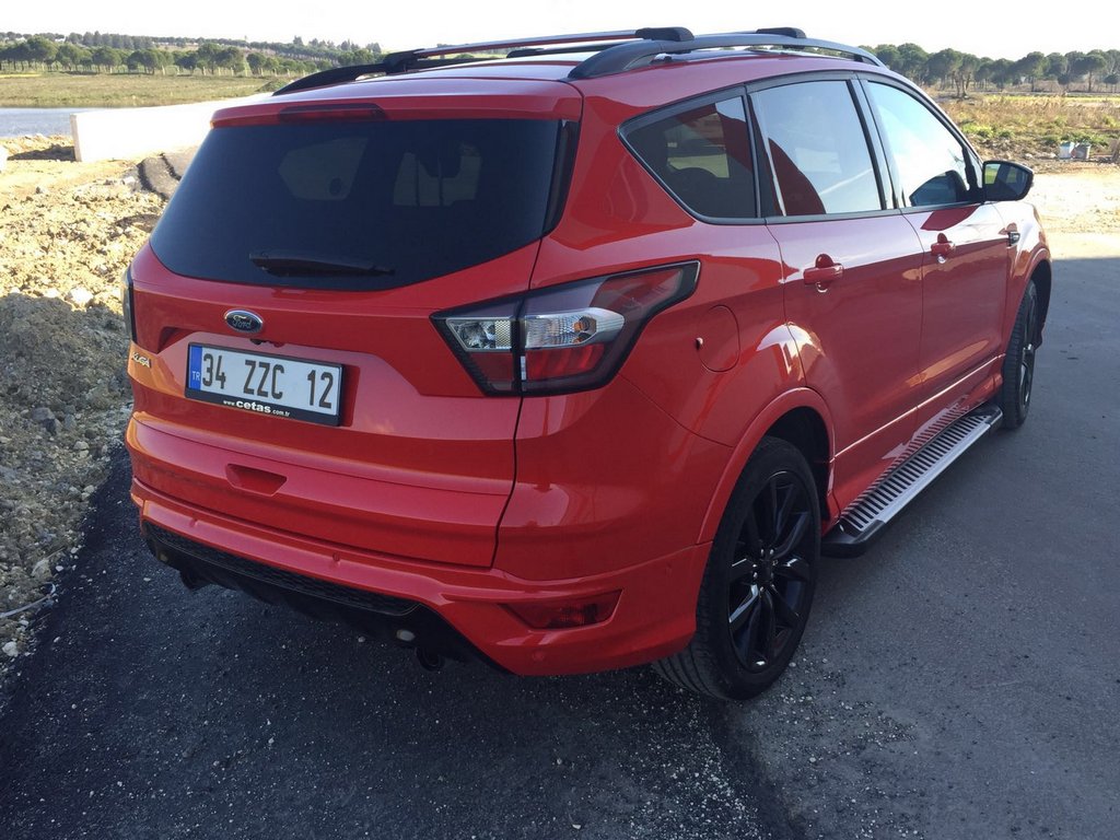 Lateral platforms Line (2 pieces, aluminum) for Ford Kuga/Escape 2013-2019 - image 3
