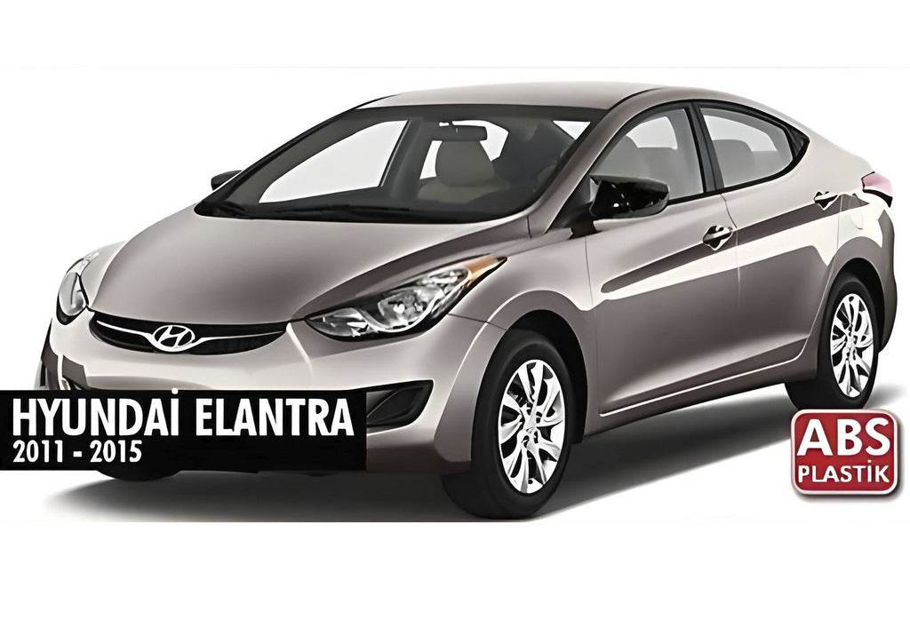 Covers for mirrors with a cutout for turning BMW-style (2 pcs) for Hyundai Elantra (MD/UD) 2011-2015 - Reelken Auto