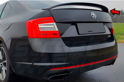 Spoiler DPT V-5 (Gloss Black) for Skoda Octavia III A7 2013-2019 - image 3