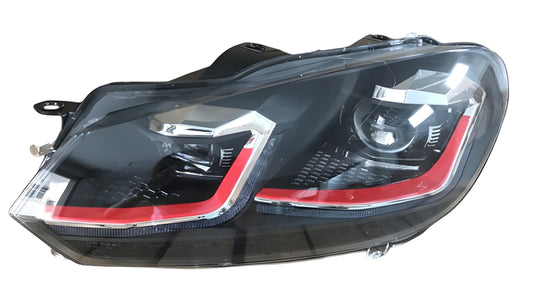 Front Headlights Golf 7 Style Red (2 pcs) for Volkswagen Golf 6 2008-2014 - image 1