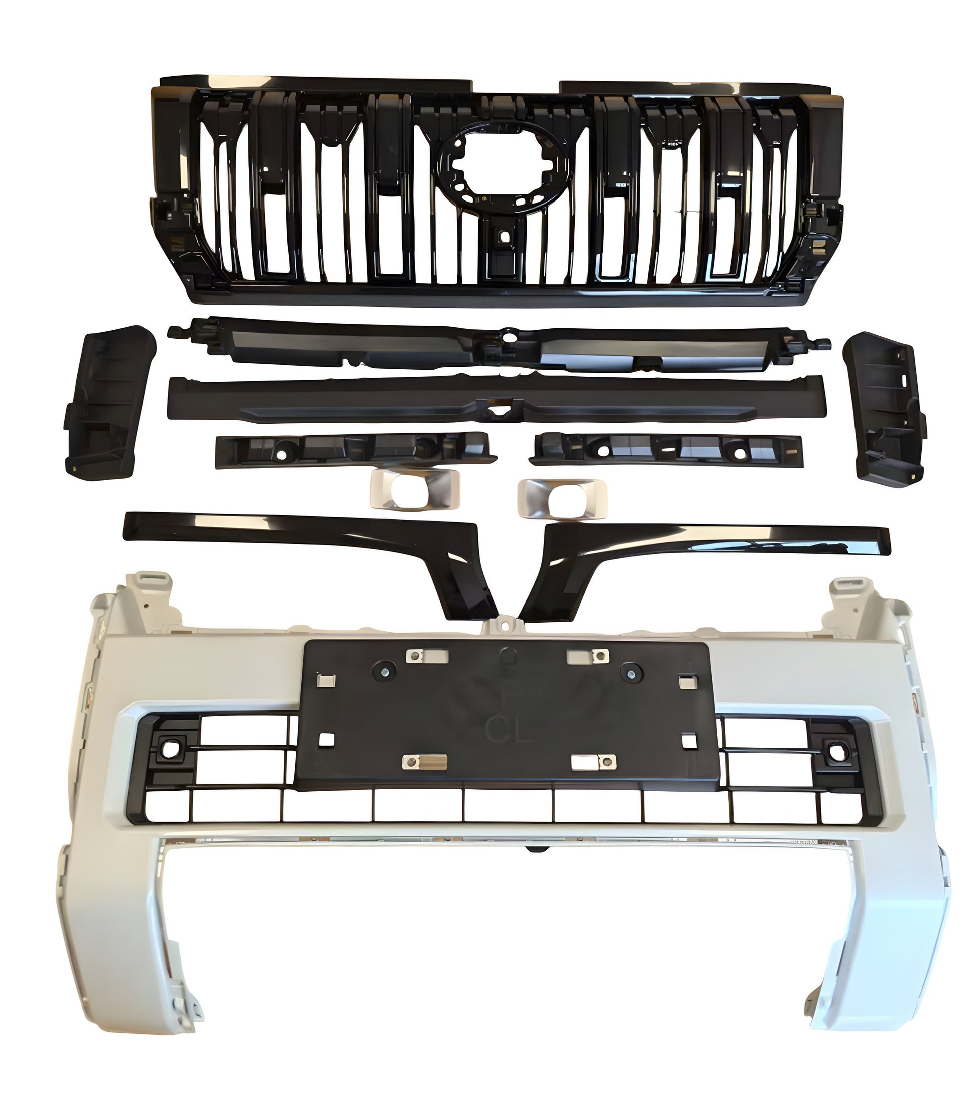 Front bumper VX for Toyota Land Cruiser Prado 250 - image 1