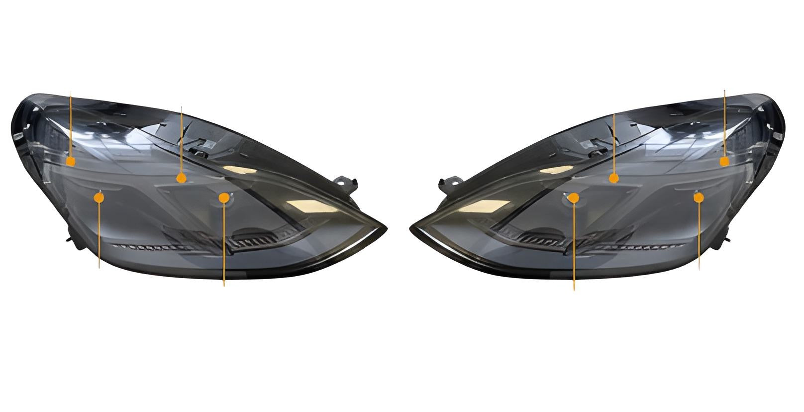 Front Headlights (2 pcs) for Tesla Model 3 2017- - image 1