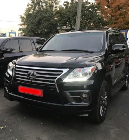 Facelift Body Kit Car 2008-2012 to 2012-2016 F-Sport for Lexus LX570/450d 2008-2022 - image 6