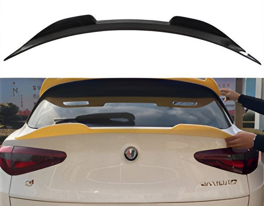 DPT V-1 Spoiler (Gloss Black) for Alfa Romeo Stelvio 2016- - image 1