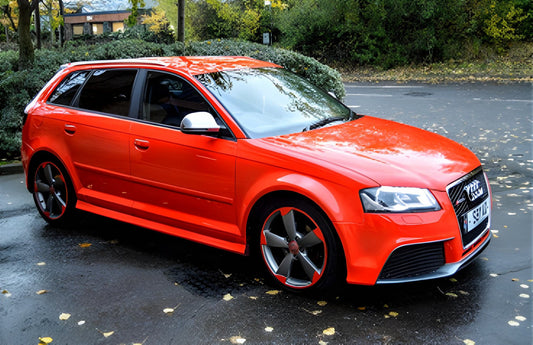 Side Skirts DPT (2005-2008, Gloss Black) for Audi A3 2003-2012 - image 1