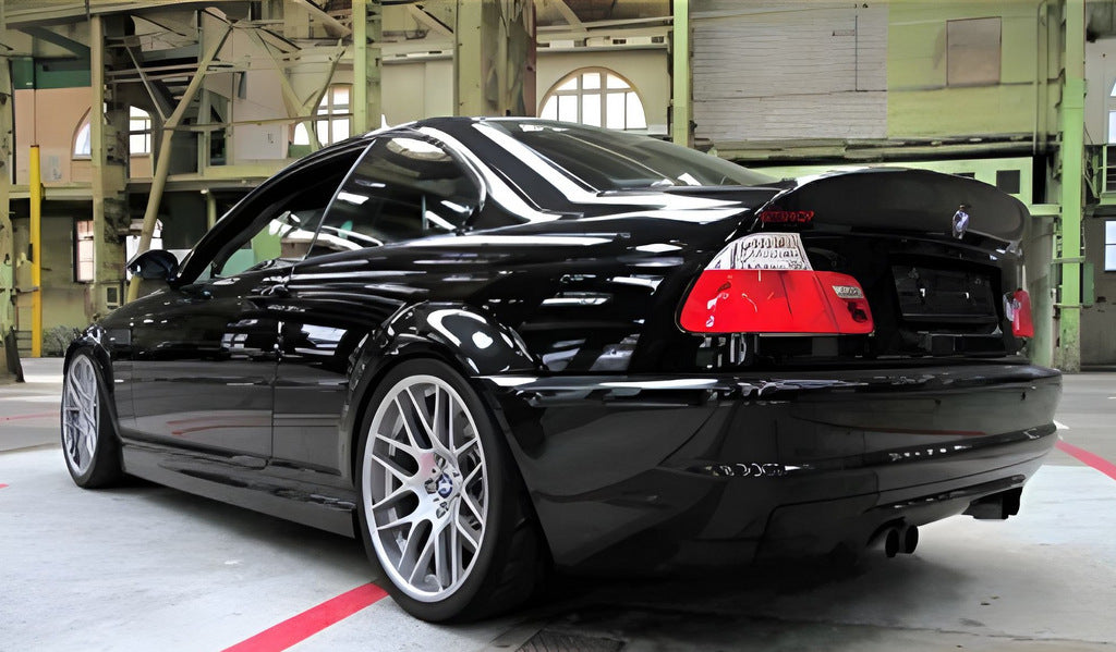 CSL-Style Spoiler (for Coupe, Gloss Black) for BMW 3 Series E46 1998-2006 - image 1