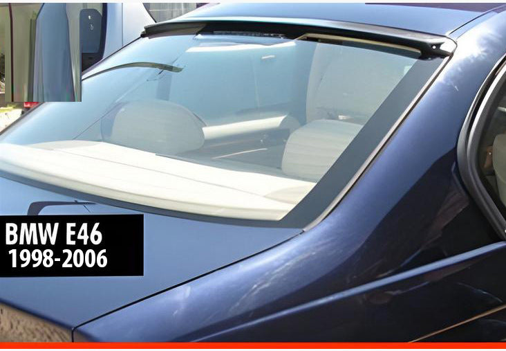 Spoiler visor (for SD, black gloss) for BMW 3 Series E46 1998-2006 - image 1