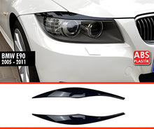 Headlight Eyelids DPT (2pcs, Gloss Black) for BMW 3 Series E-90/91/92/93 2005-2011 - image 1