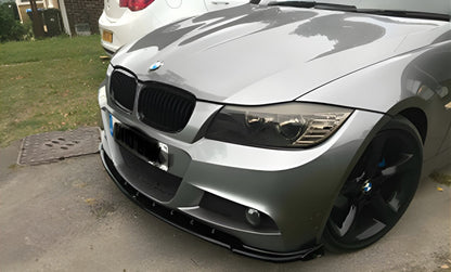 Front Lip DPT V-1 (For E-90 LCI M-Sport, gloss black) for BMW 3 series E-90/91/92/93 2005-2011 - image 1