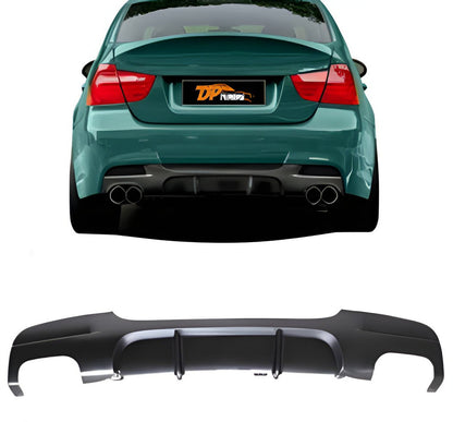 Rear Diffuser DPT V-3 (for E90 M-Sport, Gloss Black) for BMW 3 Series E90/E91 2005-2011 - image 1