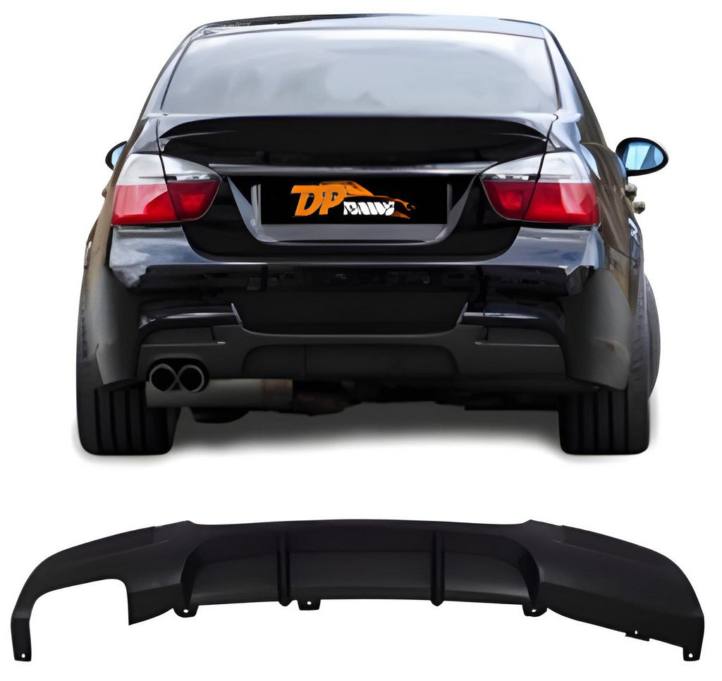 Rear Diffuser DPT V-5 (for E90 M-Sport, Gloss Black) for BMW 3 Series E90/E91 2005-2011 - image 5