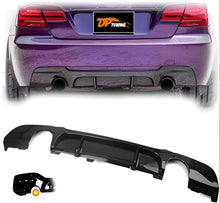 Rear Diffuser DPT V-6 (for E90 M-Sport, Gloss Black) for BMW 3 Series E90/E91 2005-2011 - image 1