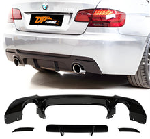 Rear Diffuser DPT (for E92 M-Sport, Gloss Black) for BMW 3 Series E92/E93 2006–2013 - image 1