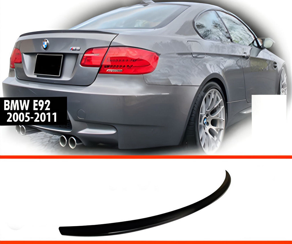 M3-Style Spoiler (for E92, Gloss Black) for BMW 3 Series E-90/91/92/93 2005-2011 - image 2