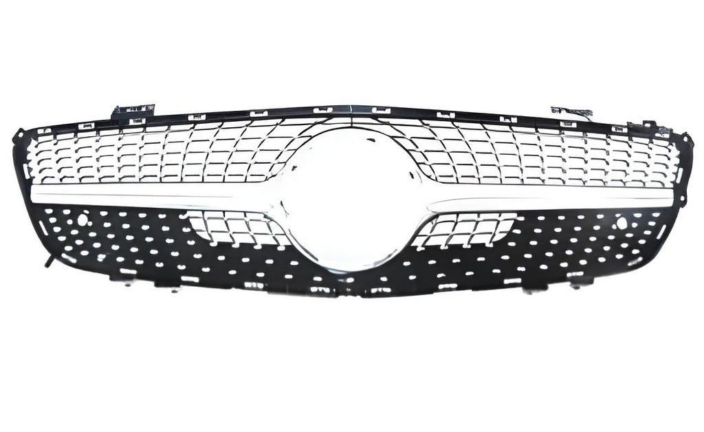 Front Grille Diamond Black (2012-2016) for Mercedes SL R231 2012-2020 - image 2