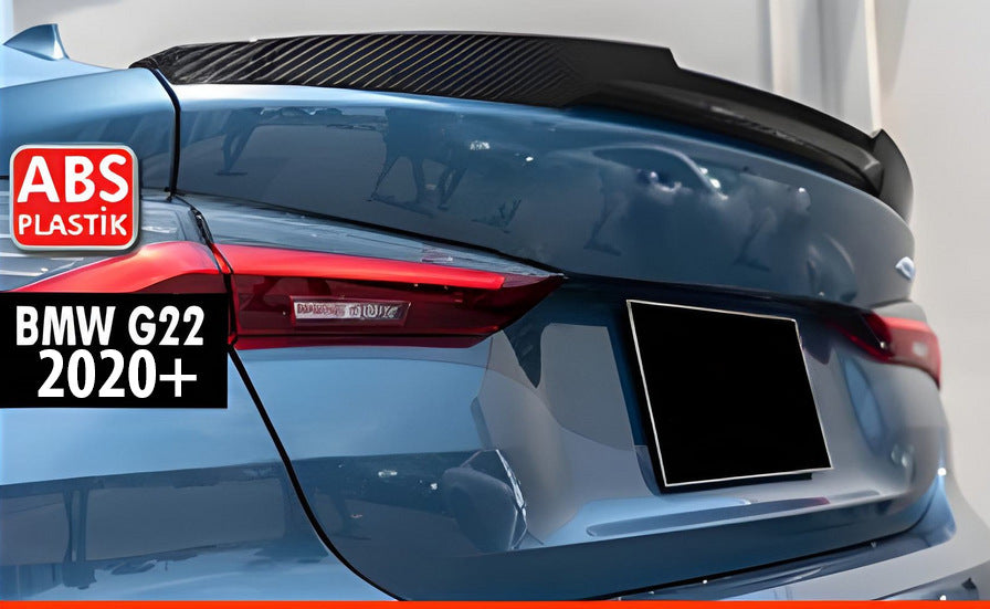 M4-Style Spoiler (for G22, Gloss Black) for BMW 4 Series G22/23/26 2020- - image 1