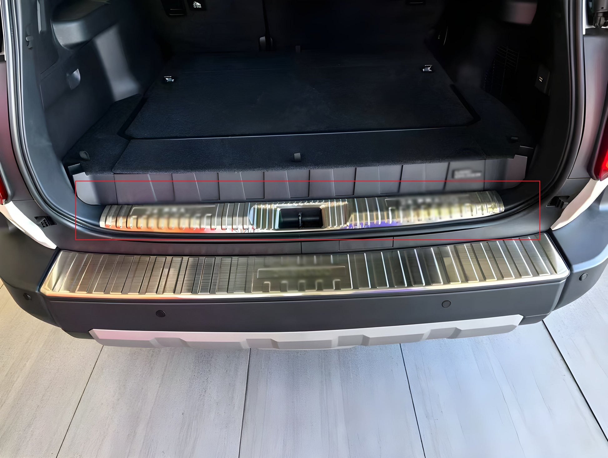 Rear Inner Door Sill Trim for Toyota Land Cruiser Prado 250 2023- - image 1