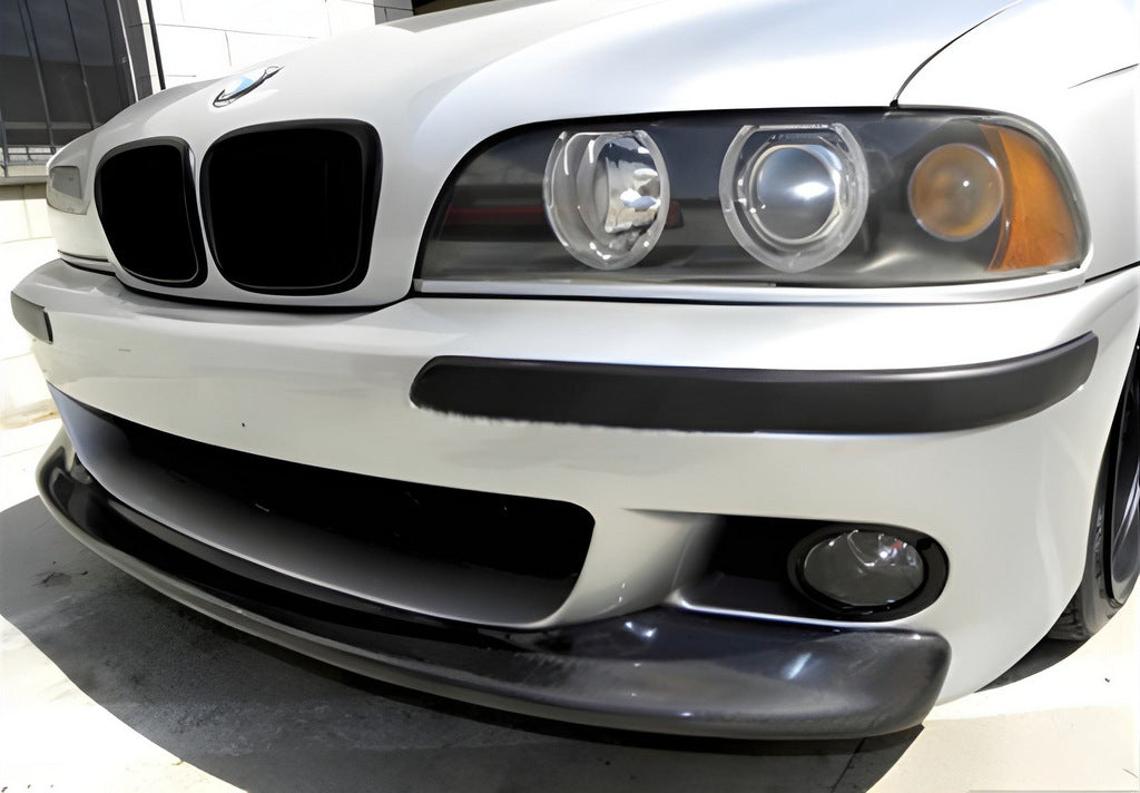 Front Lip CSL Style DPT (For M5, Gloss Black) for BMW 5 Series E39 1996-2003 - image 1