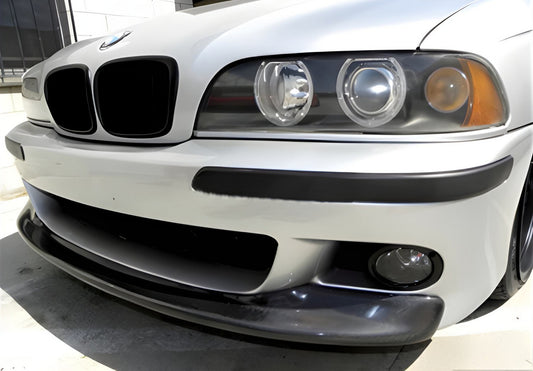 Front Lip CSL Style DPT (For M5, Gloss Black) for BMW 5 Series E-39 1996-2003 - image 1
