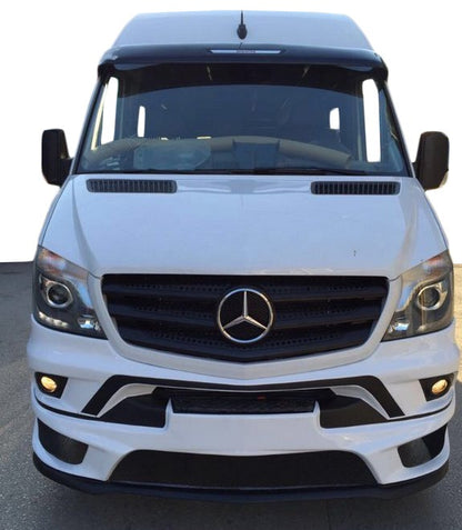 AMG Front Bumper Lip (2013↗) for Mercedes Sprinter W906 2006-2018 - image 2