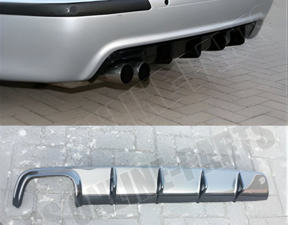 Rear Diffuser DPT (for M-Technic, Gloss Black) for BMW 5 Series E39 1996-2003 - image 1