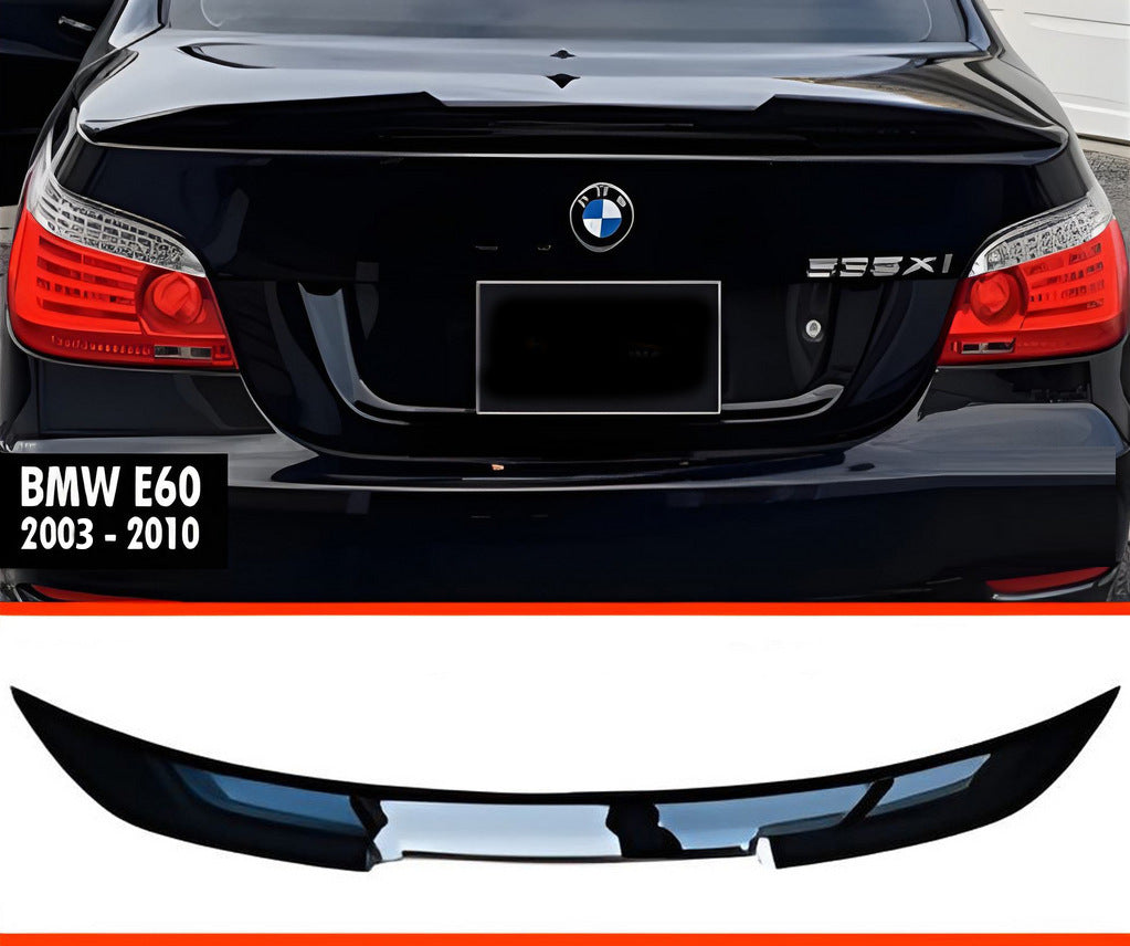 PSM-Style Spoiler (Gloss Black) for BMW 5 Series E-60/61 2003-2010 - image 1