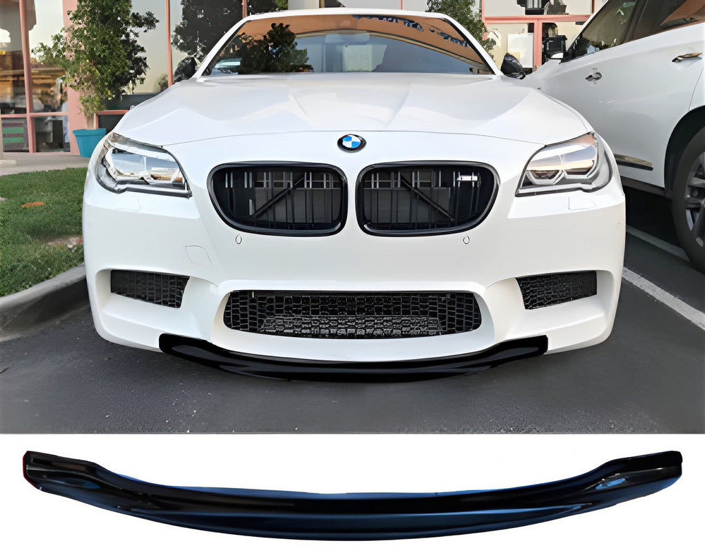 Front Lip DPT V1 (For M5, Gloss Black) for BMW 5 Series F10/F11 2010–2016 - image 1