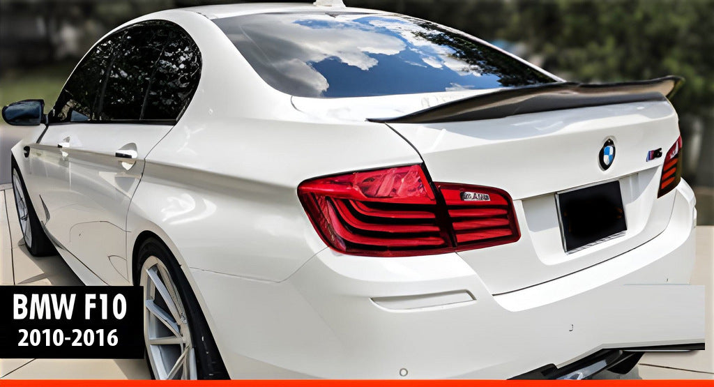PSM spoiler (gloss black) for BMW 5 series F-10/11/07 2010-2016 - image 1