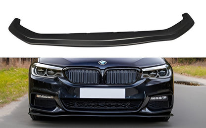 Front Lip DPT V-2 (2017-2020, Gloss Black) for BMW 5 Series G30/31 2017-2023 - image 1