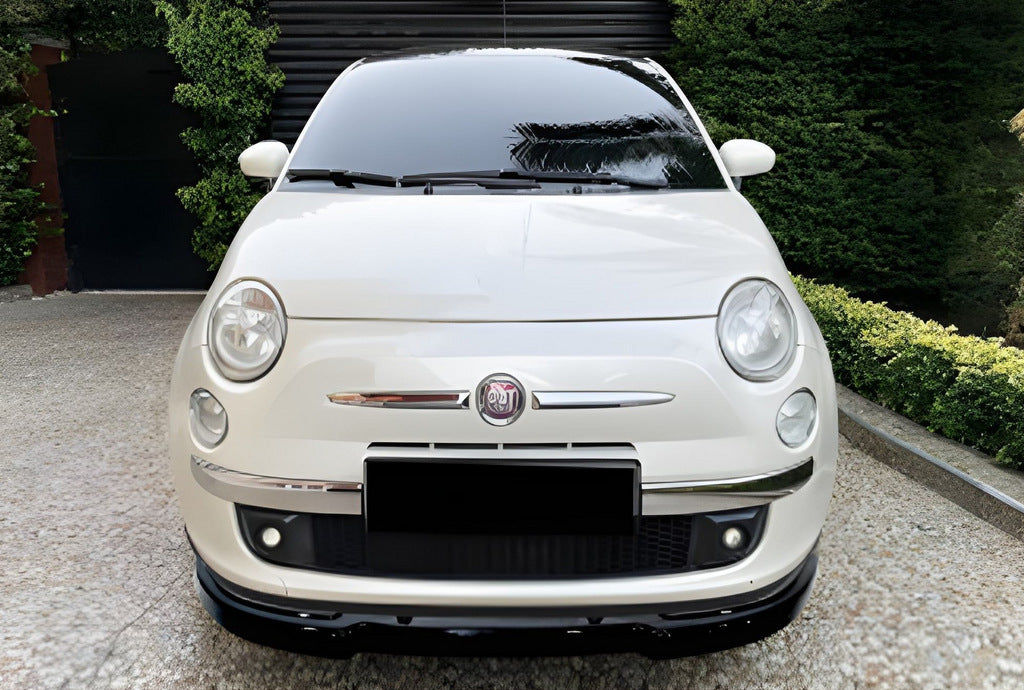 Front Lip Spoiler DPT (Gloss Black) for Fiat 500/500L 2013-2022 - image 1