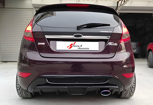 Rear Diffuser DPT 2008-2012, HB, Gloss Black for Ford Fiesta 2008-2017 - image 1