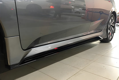 Side Skirts DPT V-2 (For Painting) for Honda Civic Sedan X 2016-2021 - image 1