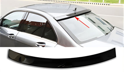 Rear Spoiler DPT V-1 (Gloss Black) for Mercedes C-class W204 2007-2015 - image 1