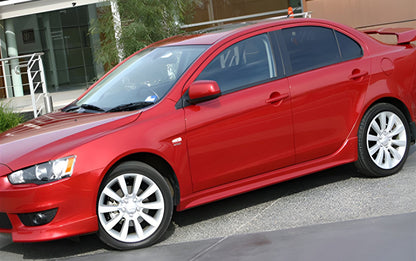 DPT Side Skirts (primed for painting) for Mitsubishi Lancer X 2008- - image 1