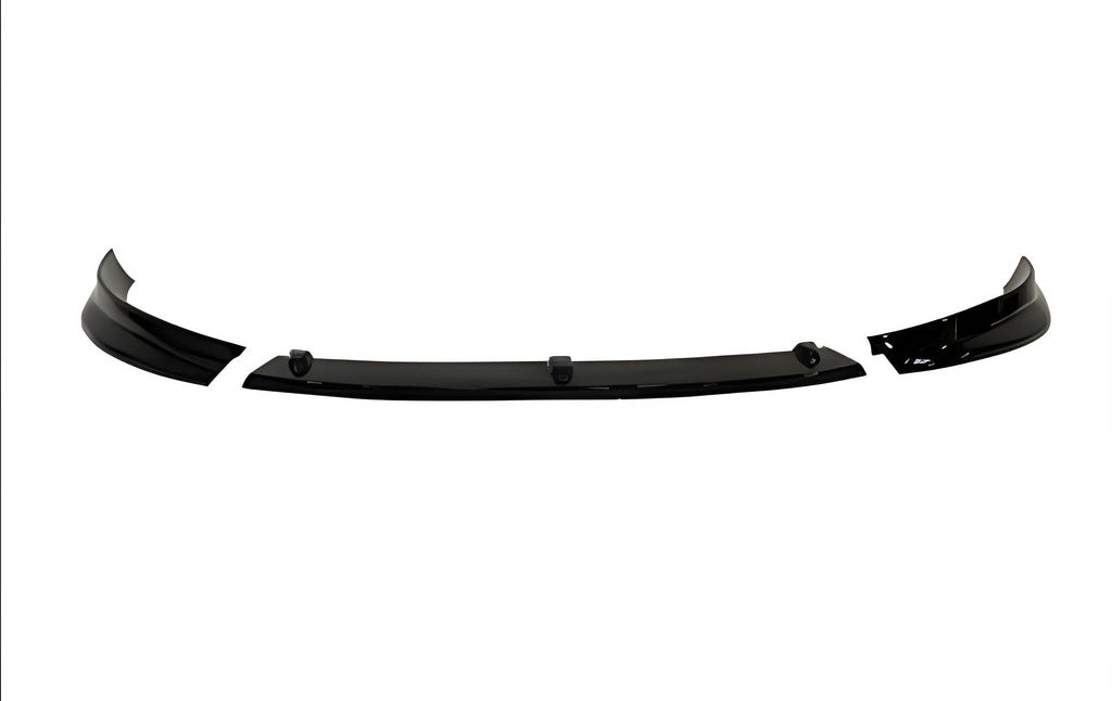 Front Lip Spoiler DPT (Gloss Black) for Opel Corsa F 2019- - image 1