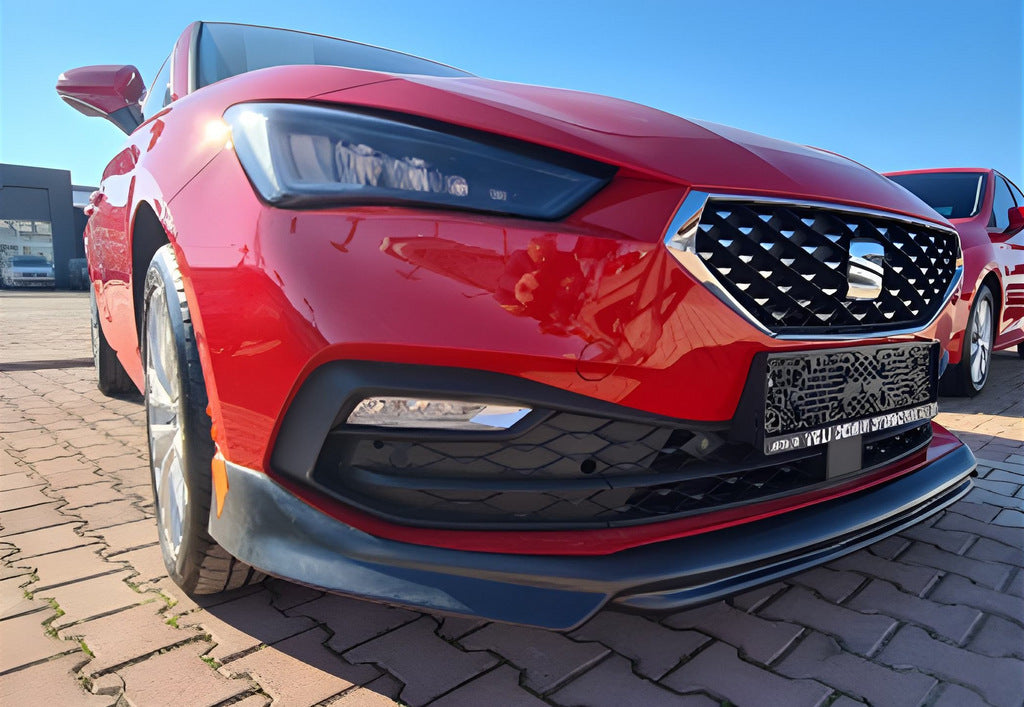 Front Lip DPT V-1 (Gloss Black) for Seat Leon 2020- - image 1