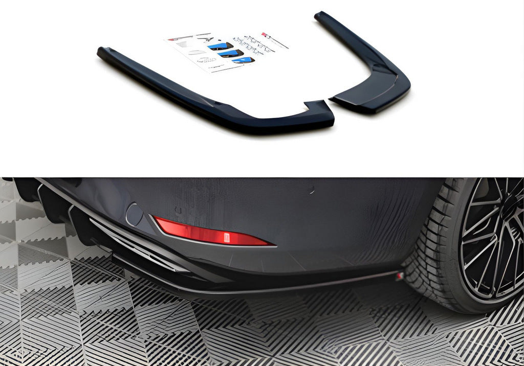 Rear Diffuser DPT V-3 (Gloss Black) for Seat Leon 2020- - image 1
