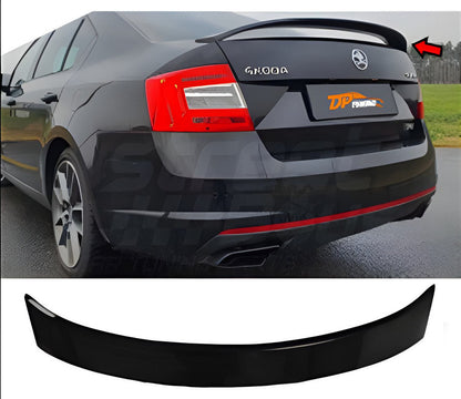 Spoiler DPT V-5 (Gloss Black) for Skoda Octavia III A7 2013-2019 - image 1