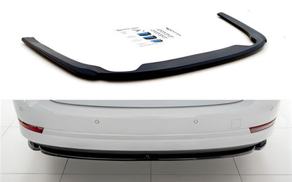 Rear Lip Spoiler DPT (Gloss Black) for Skoda Octavia IV A8 2020- - image 1