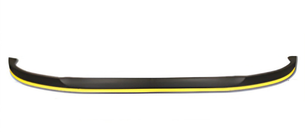 Universal Front Lip Spoiler DPT Yellow (ABS, Gloss Black) - image 1