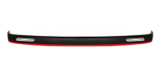 Universal Front Lip Spoiler DPT Red V-1 (ABS, Gloss Black) - image 1