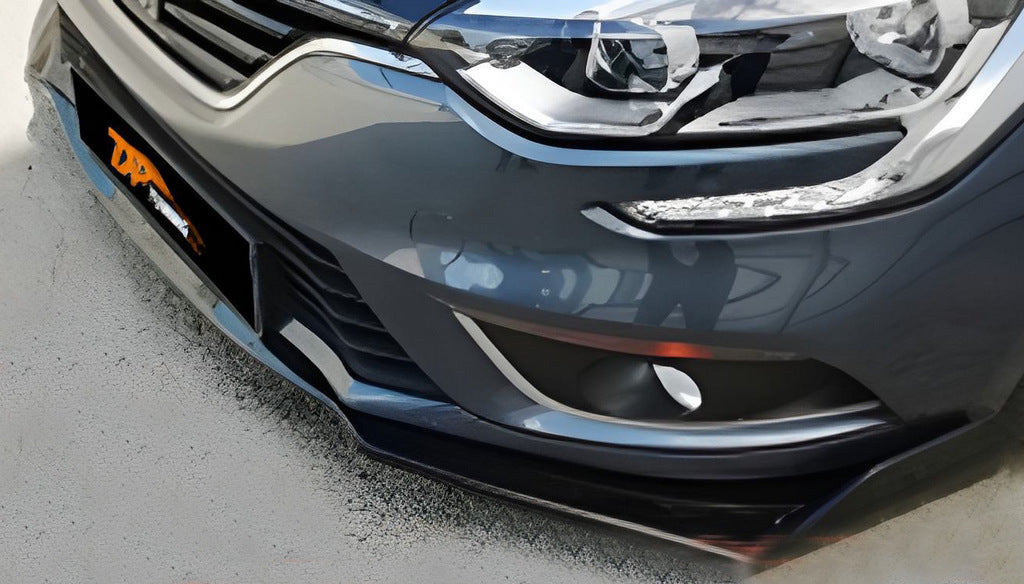 Universal Front Lip Spoiler DPT V-2 (ABS, Gloss Black) - image 4