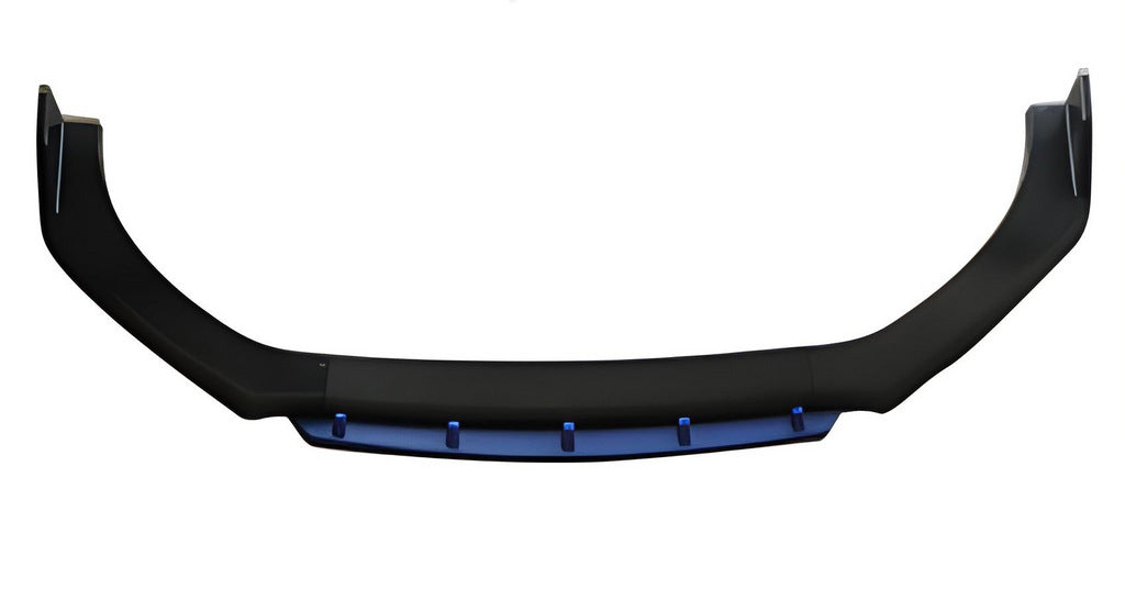 Universal Front Lip Spoiler DPT Blue V-2 (ABS, Gloss Black) - image 1