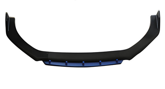 Universal Front Lip Spoiler DPT Blue V-2 (ABS, Gloss Black) - image 1