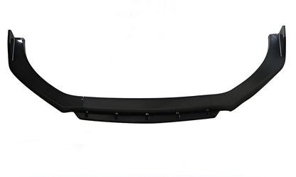Universal Front Lip Spoiler DPT Black V-2 (ABS, Gloss Black) - image 6