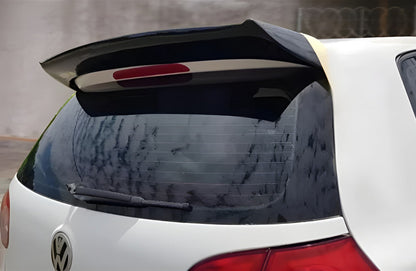 Rear Spoiler DPT (HB, 2008-2013, Gloss Black) for Volkswagen Golf 5 2003-2009 - image 1